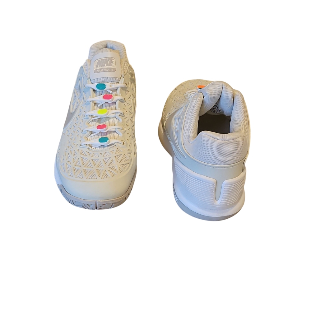 Nike Zoom Cage 2 Dragon White Sneakers - Picture 3 of 8
